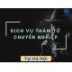 Thám Tử Hà Nội
